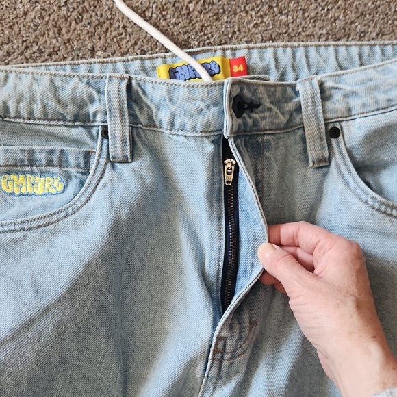 Empyre Light Blue Relaxed Men Jeans - Picture 4 of 6